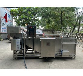 Máy Rửa Tôm Nguyên Liệu Công Nghiệp Inox 304 | VIPATEK