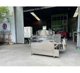 Máy Chiên Công Nghiệp Thủy Sản – Chiên, Luộc, Chần Đa Năng | VIPATEK