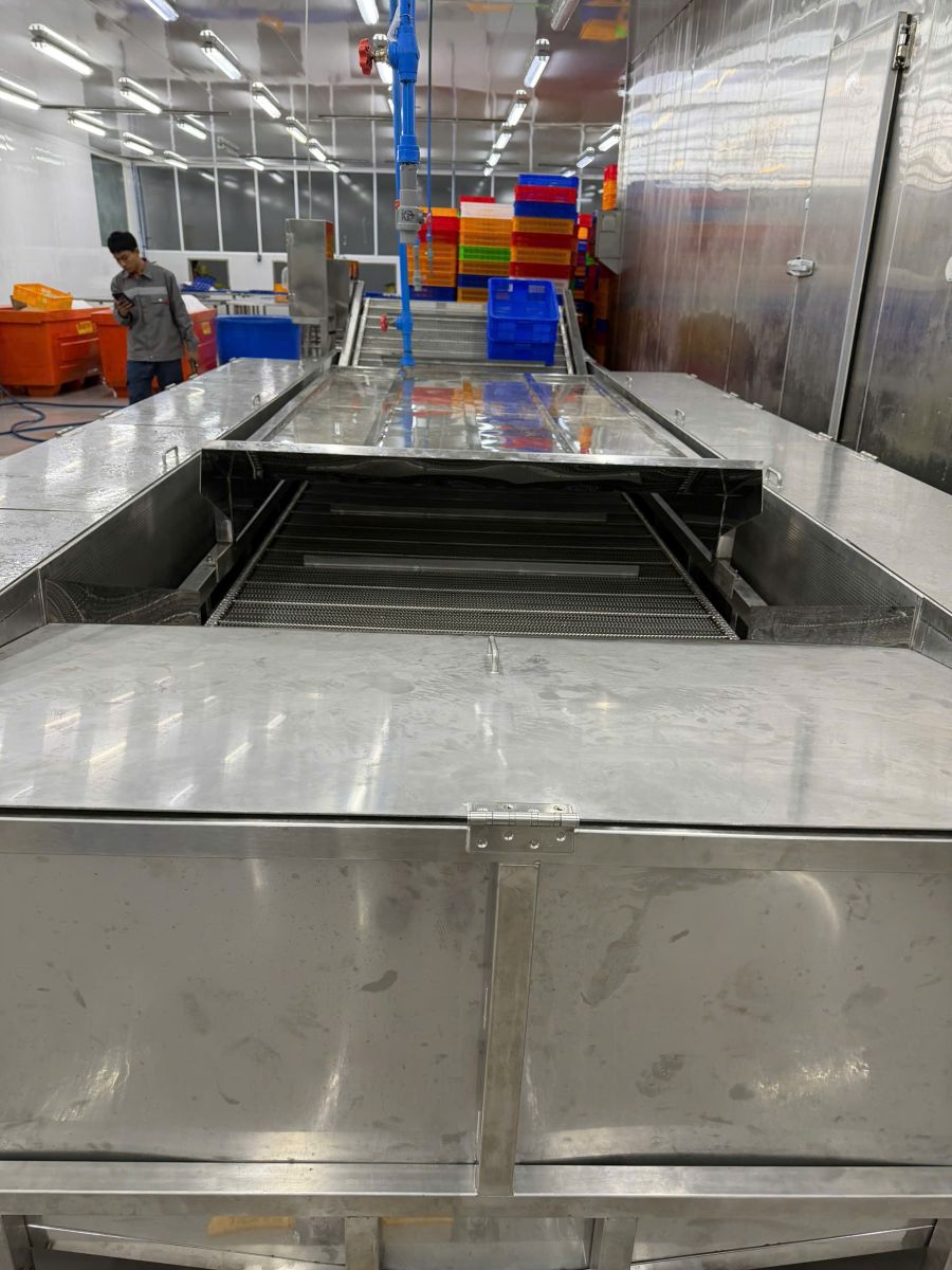 VIOATEK chế tạo và cung cấp hang loạt dây chuyền máy chế biến thủy sản, thực phẩm, nông sản