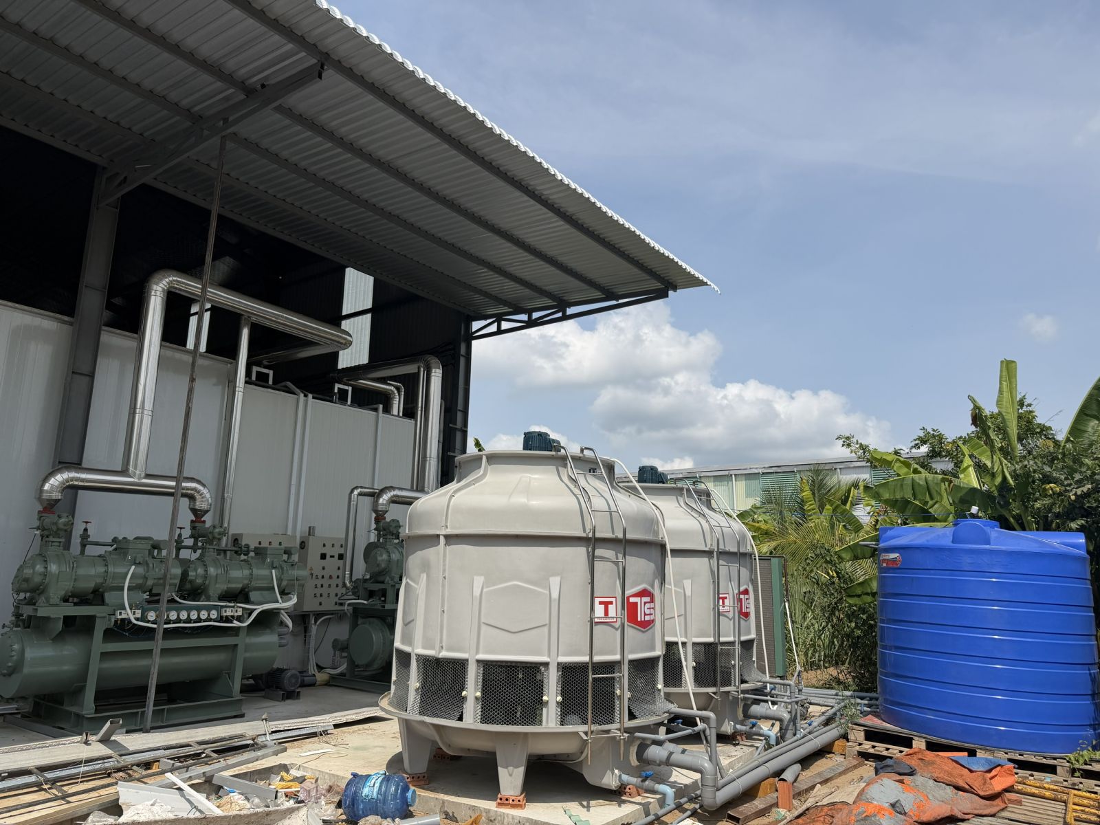 Lắp đặt trọn gói kho cấp đông thủy sản, kho lạnh công nghiệp nhiều năng suất theo yêu cầu khách hàng