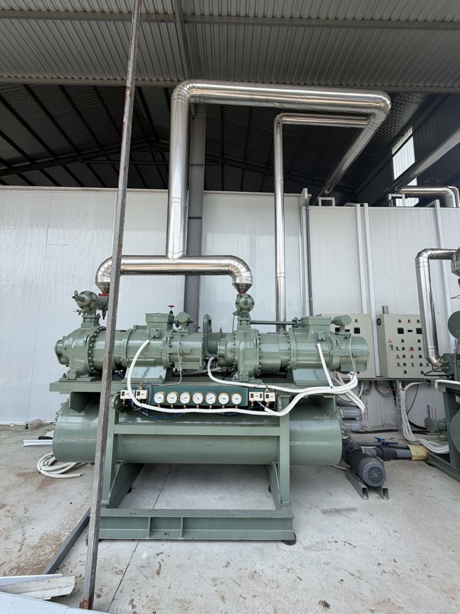 Đầu nén lạnh 100HP cho kho cấp đông thủy sản, kho lạnh công nghiệp thiết kế theo yêu cầu
